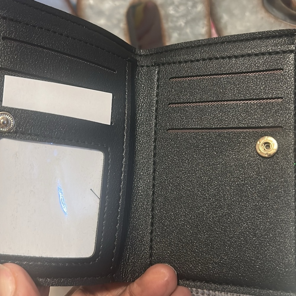 Cherry Print Small Wallet - Picture 2 of 4